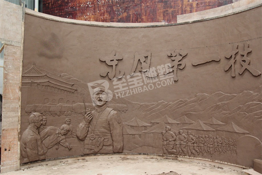 部隊文化建議玻璃鋼仿銅雕塑仿鑄銅浮雕設(shè)計定制