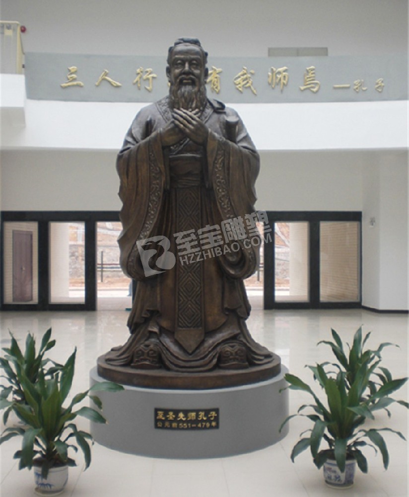 校園文化學(xué)?？鬃硬Ａт摲伦香~人物浮雕壁畫玻璃鋼仿鑄銅雕塑定制