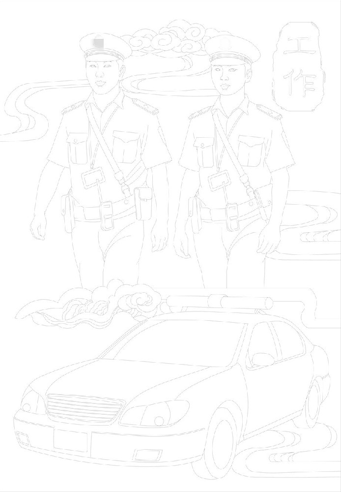 警院檢察院浮雕壁畫原創(chuàng)手繪設(shè)計稿