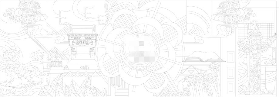 檢察院浮雕雕塑壁畫(huà)原創(chuàng)手繪設(shè)計(jì)稿