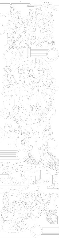 紅色黨建浮雕雕塑原創(chuàng)手繪設(shè)計稿