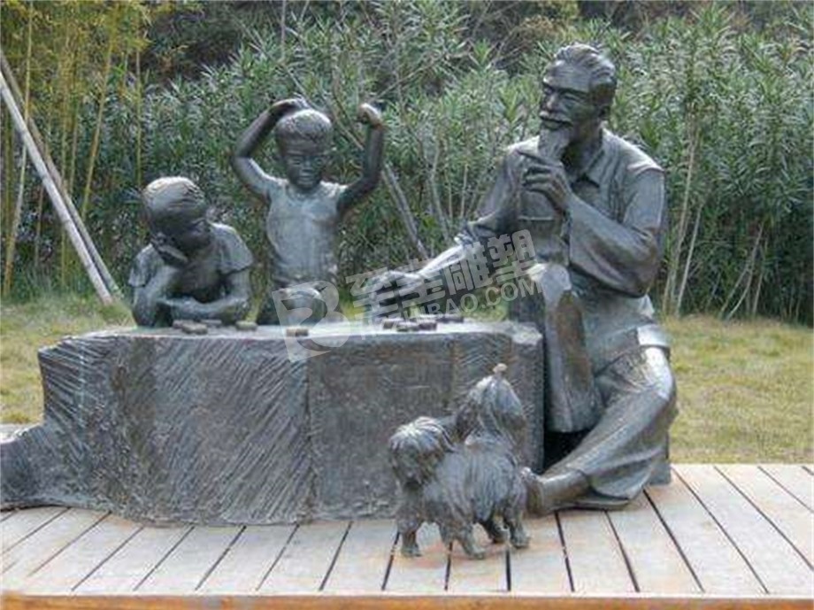 人物鑄銅雕塑定制