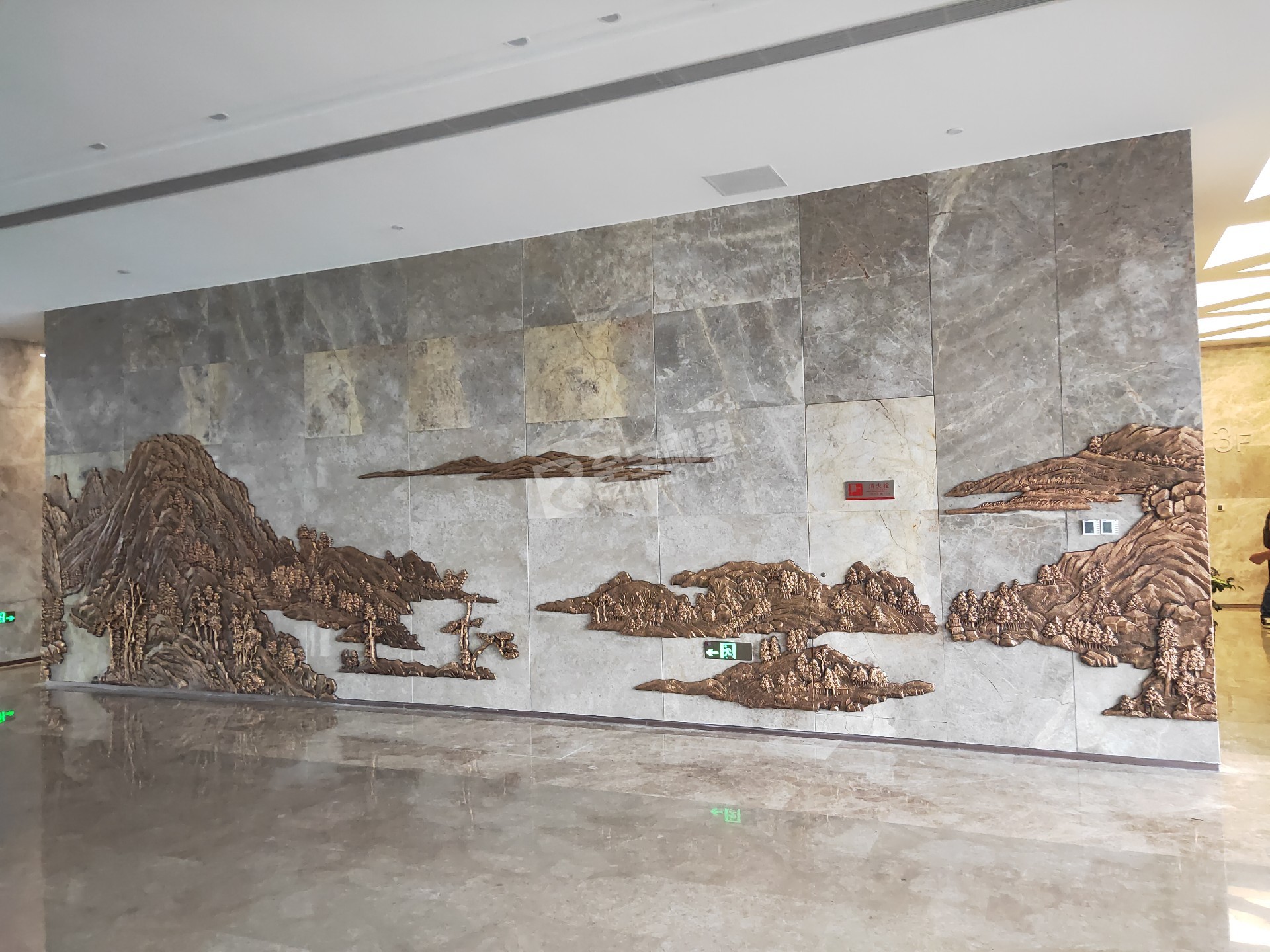 浙江氣象大樓不銹鋼浮雕畫、銅半身像雕塑制作及安裝項目